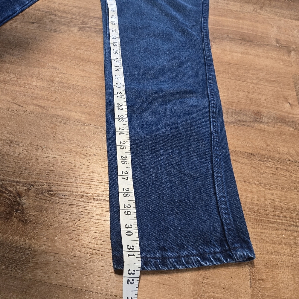 Vintage 90s Bonjour Classic High Rise Women's Jeans in Blue Size 11/12 - Picture 7 of 8